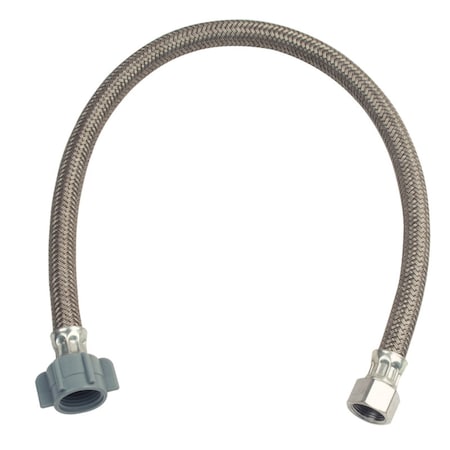 Brasscraft BrassCraft 1/2 in. FIP pc X 1/2 in. D Compression 20 in. PVC Faucet Supply Line PSB866